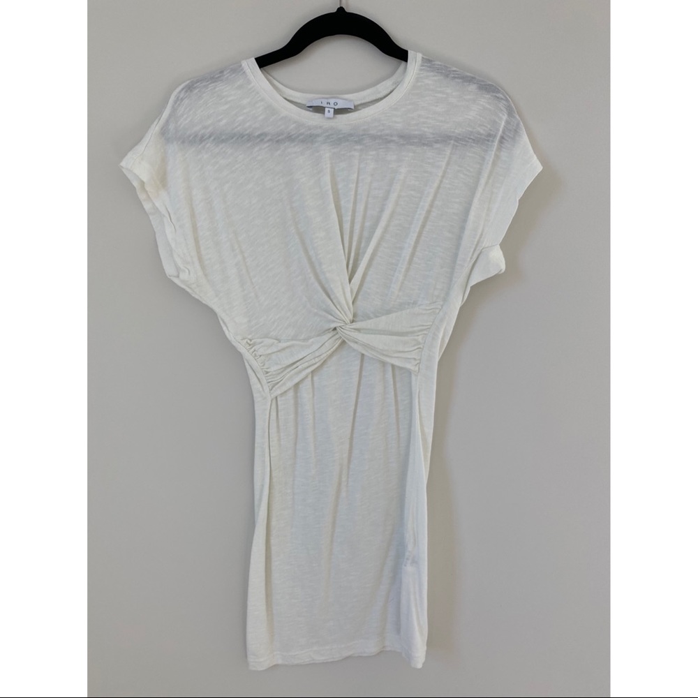 IRO Short Sleeve Knotted T-shirt